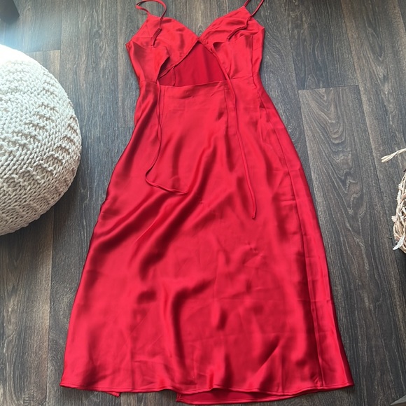 Dynamite Red Dress - Picture 3 of 4